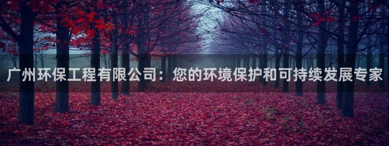 彩名堂客服：广州环保工程有限公司：您